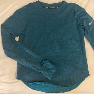 Nike running shirt with “fleece” lining